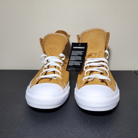 Converse Chuck Taylor All Star Hi Wheat Green Sneakers Mens Shoes Size 10 - Picture 6 of 11